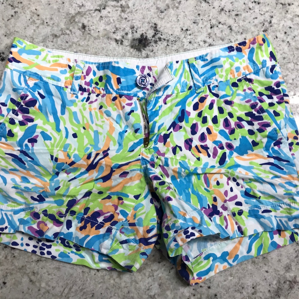 Sea Soiree Callahan shorts 5", GUC size 4